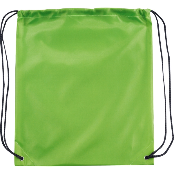 210 Denier Drawstring Backpacks, Custom Printed With Your Logo!