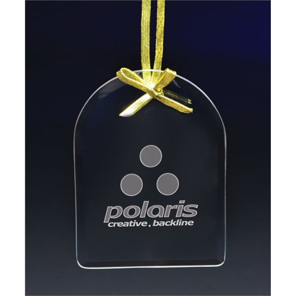 Sublimated Arched Ornaments, Customized With Your Logo!