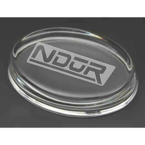 Oval Clear Paperweights, Custom Printed With Your Logo!