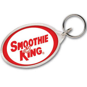 Oval Shaped Flexible Keytags, Custom Printed With Your Logo!