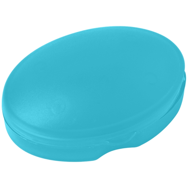 Oval Shaped Pill Boxes For Under A Dollar, Custom Imprinted With Your Logo!