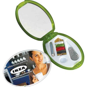 Custom Imprinted Oval Shaped Sewing Kits