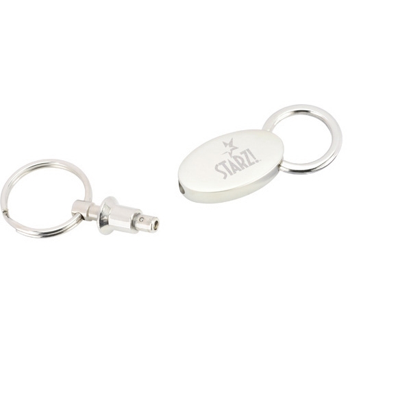 1 Day Service Oval Valet Key Tags, Custom Designed With Your Logo!