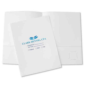 Oversized Pocket Large Presentation Folders, Custom Printed With Your Logo!