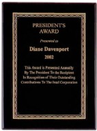 Airflyte Honor Award Plaques Engraved, Custom Engraved With Your Logo!