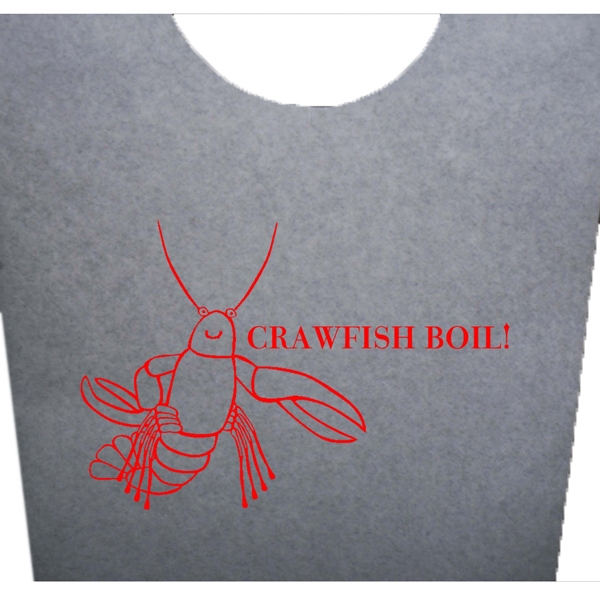 Lobster And Crab Seafood Bibs, Custom Imprinted With Your Logo!