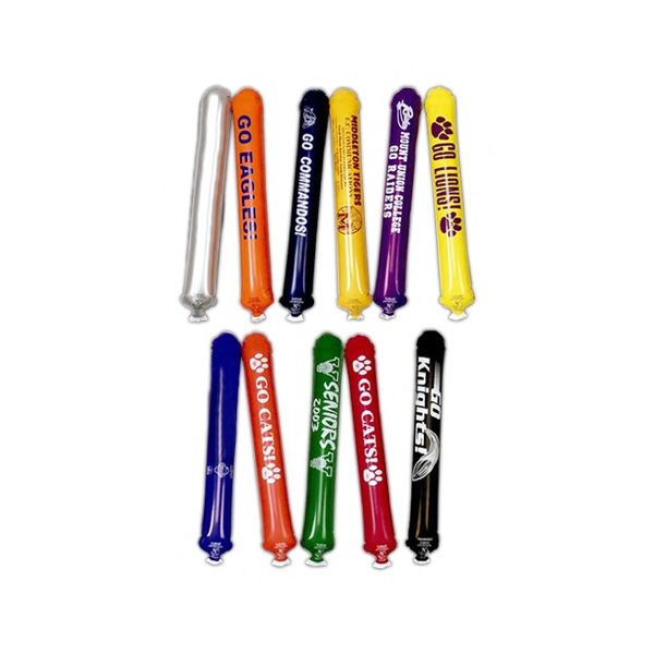 Colored Thunderstix® Noisemakers, Customized With Your Logo!