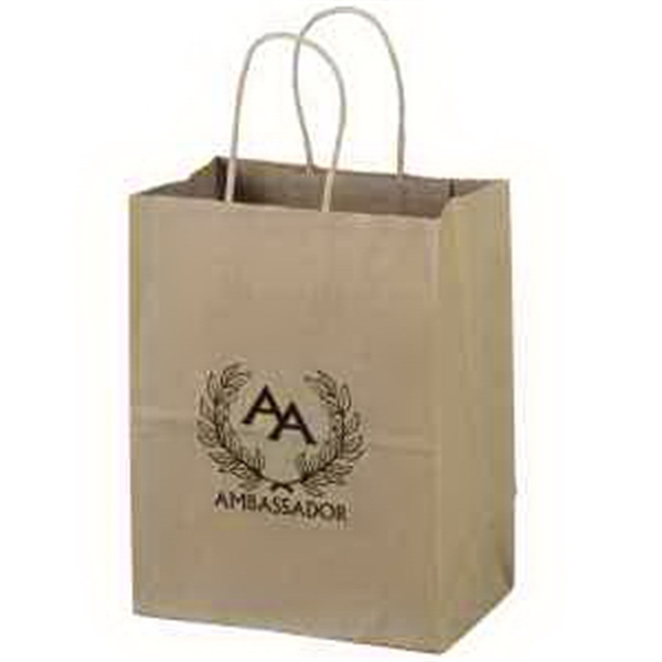 Small Environmentally Friendly Paper Bags, Custom Printed With Your Logo!