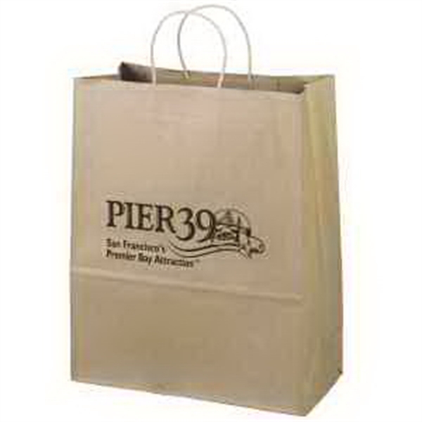 Medium Environmentally Friendly Paper Bags, Custom Printed With Your Logo!