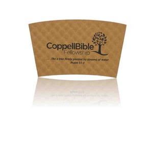 Paper Can Coolers, Paper Cup Sleeve With Your Logo!