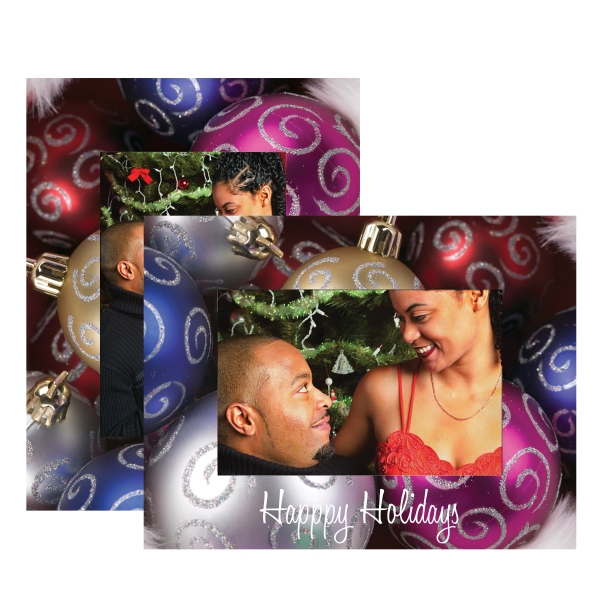 Custom Printed Christmas Paper Picture Frames