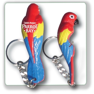 Parrot Bird Shaped Bottle Openers, Custom Imprinted With Your Logo!