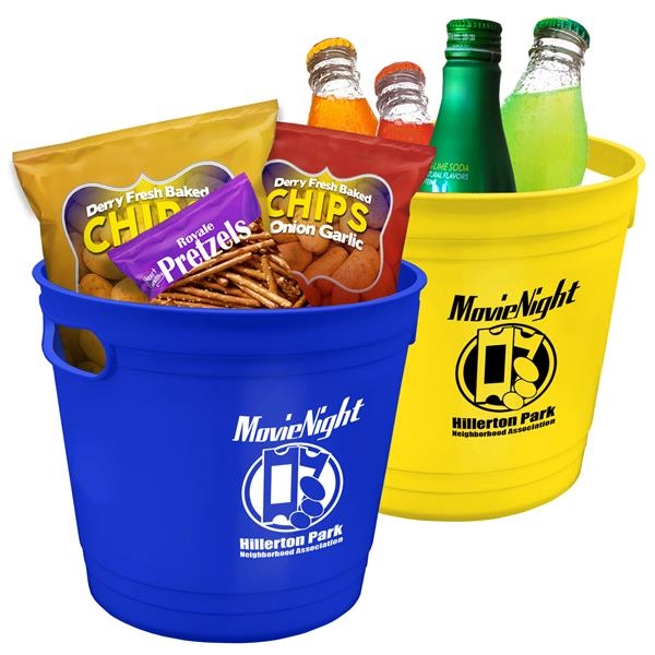 Buckets, Custom Printed With Your Logo!