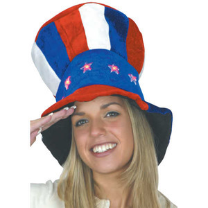 Patriotic Themed Hats, Custom Printed With Your Logo!