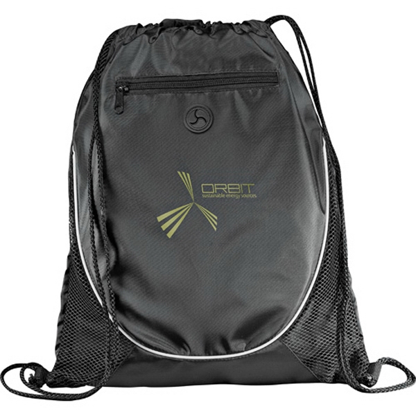 Air Mesh Drawstring Backpacks, Custom Printed With Your Logo!