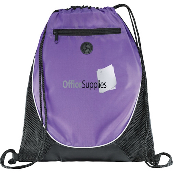 Air Mesh Drawstring Backpacks, Custom Printed With Your Logo!