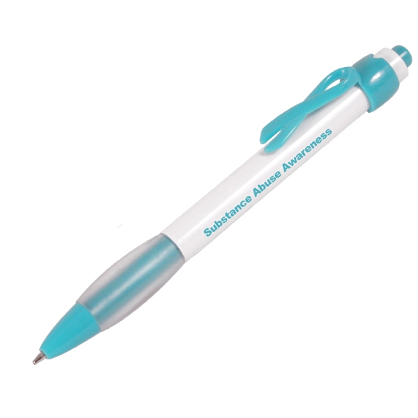 Awareness Ribbon Pen, Custom Imprinted With Your Logo!