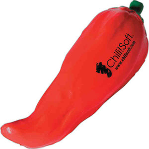 Pepper Stressball Squeezies, Custom Printed With Your Logo!