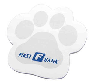 Custom Printed Pet Paw Shaped Note Pads