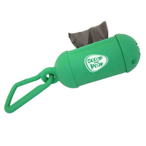 Pet Waste Bag Dispensers with Carabiners, Custom Imprinted With Your Logo!