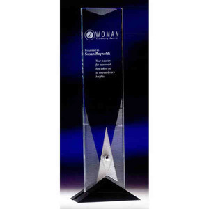 Custom Printed Phoenix Stainless Crystal Awards