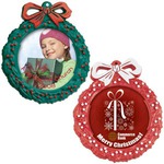 Custom Imprinted Photo Christmas Ornaments