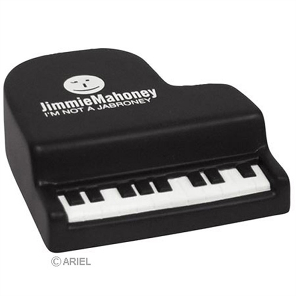 Piano Shaped Stress Relievers, Custom Printed With Your Logo!