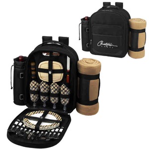 Picnic Backpack Kits, Custom Imprinted With Your Logo!
