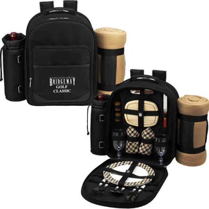 Picnic Backpack Kits, Custom Imprinted With Your Logo!