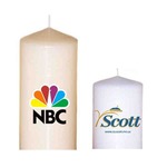 Custom Printed Pillar Candles
