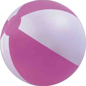 Pink and White Beach Balls, Personalized With Your Logo!