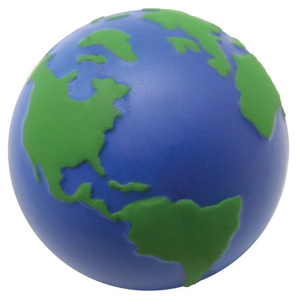 Earth Day Stress Ball Squeezies, Custom Imprinted With Your Logo!