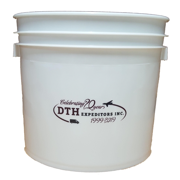 Custom Printed Wire Handle Buckets