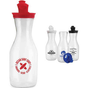 Plastic Carafes, Custom Imprinted With Your Logo!