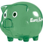 Personalized Plastic Piggy Banks