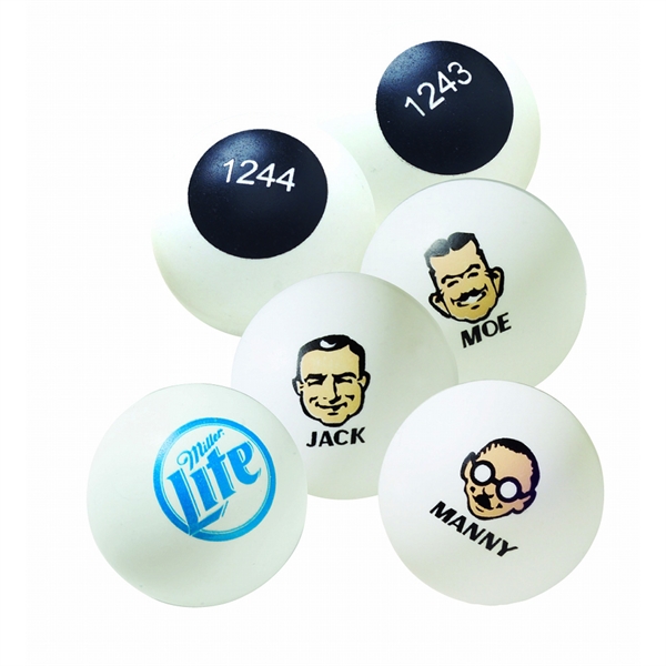 Ping Pong Balls and Table Tennis Balls, Custom Printed With Your Logo!