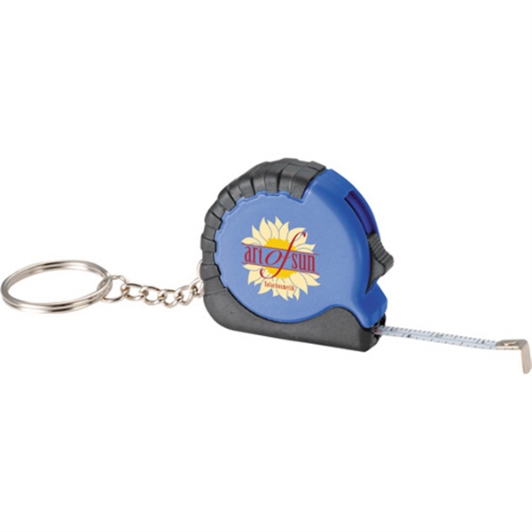 3 Foot Mini Tape Measure Key Chains, Custom Printed With Your Logo!