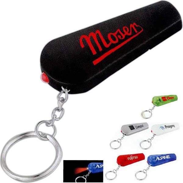 Pocket Whistle Key Lights, Custom Printed With Your Logo!