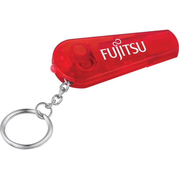 Whistles with Keylights, Custom Printed With Your Logo!