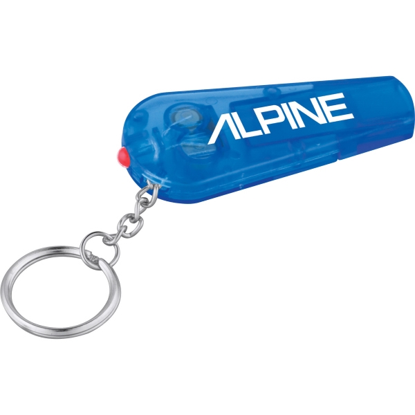 Pocket Whistle Key Lights, Custom Printed With Your Logo!