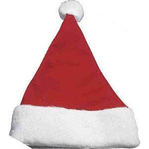 Polyester Santa Hats, Custom Printed With Your Logo!