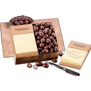 Post It Note and Food Gift Sets, Custom Printed With Your Logo!