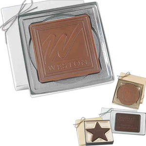 Private Label Molded Chocolates, Custom Imprinted With Your Logo!