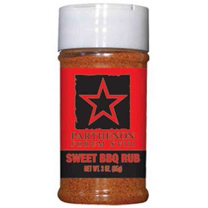 Private Label Sweet Barbeque Spices Seasonings and Rubs in 3oz. Jars, Custom Made With Your Logo!