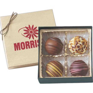 Private Label Truffle Boxes, Custom Imprinted With Your Logo!