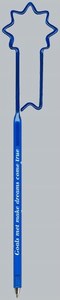 Prize Ribbon Bent Shaped Pens, Custom Printed With Your Logo!