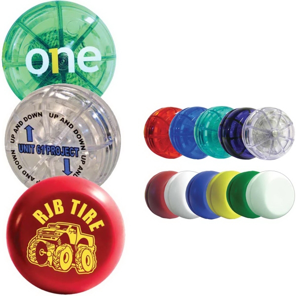 Blue Color Yo-yos, Custom Made With Your Logo!