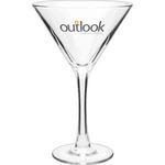 Custom Printed Pullox Martini Glasses