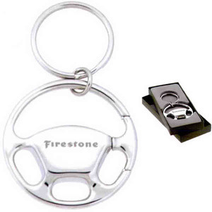 Racing Theme Key Chains, Custom Printed With Your Logo!