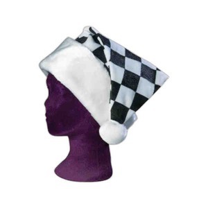 Racing Themed Santa Hats, Custom Imprinted With Your Logo!